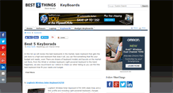 Desktop Screenshot of best-keyboards.5bestthings.com